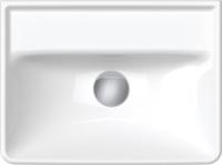 Fontein Duravit D-Neo Inbouw Met Kraanvlak Zonder Kraangat 45 cm Hoogglans Wit Duravit - thumbnail