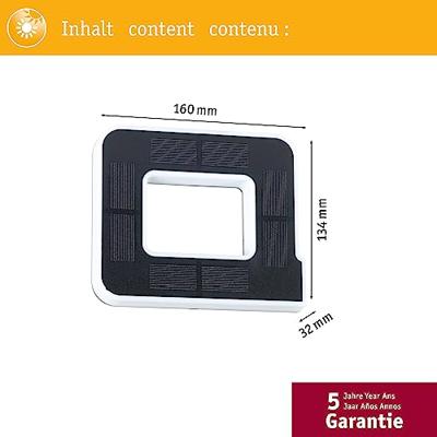 Paulmann 94650 Solar Hausnummer a Huisnummerlamp op zonne-energie Energielabel: A (A - G) Warmwit Zwart Paulmann 94650 Solar Hausnummer a Huisnummerlamp op zonne-energie Energielabel: A (A - G) Warmwit Zwart