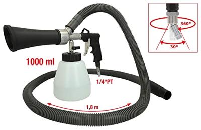 KS Tools 515.1935 Pneumatische reinigings-pistoolset met afzuiginstallatie, 3-delig