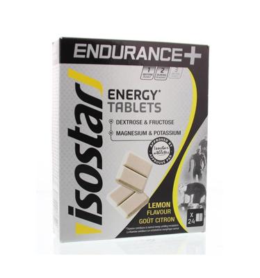 Isostar Endurance+ energy tablets lemon 96 Gram