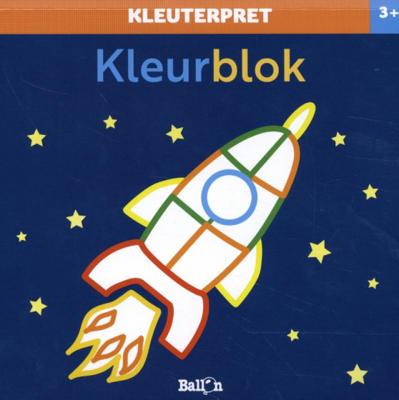 Wins Holland Kleuterpret kleurblok raket 3+