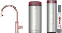 Quooker Flex met COMBI boiler en CUBE reservoir 5-in-1-kraan rosé koper - thumbnail