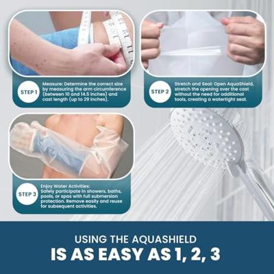 AquaShield ASA21 Waterdichte Beschermhoes Onderarm Groot