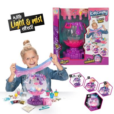 Magisch slijm Glazen Bol +licht