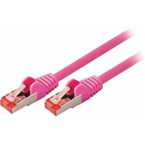 CAT6 S/FTP Netwerkkabel RJ45 (8/8) Male - RJ45 (8/8) Male 7.50 m Roze