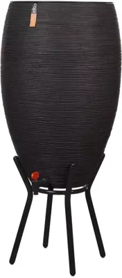 Capi nature rib regenton 56x123 cm zwart