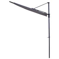 Madison balkonparasol sun wave 270x150 cm saffierblauw - thumbnail