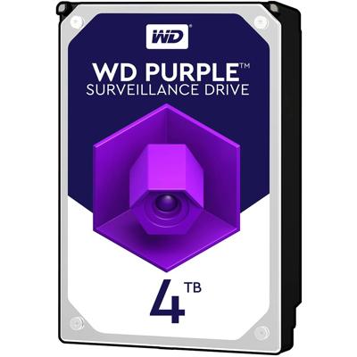 WD Purple, 4 TB Harde schijf SATA 600, WD40PURZ