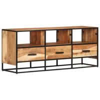 Tv-meubel 110x30x45 cm massief acaciahout - thumbnail