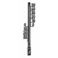 TFA muurthermometer zwart 27,5cm - thumbnail