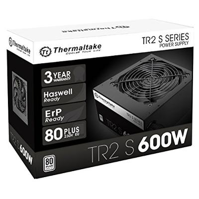 Thermaltake TRS-600AH2NK power supply unit 600 W 20+4 pin ATX ATX Zwart