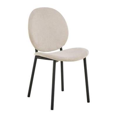 Bendt Eetkamerstoel 'Vic' Geweven stof, kleur Beige Bendt Eetkamerstoel 'Vic' Geweven stof, kleur Beige