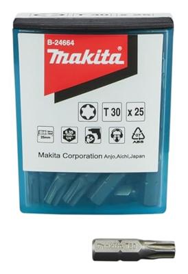 Makita Accessoires Schroefbit T30x25mm - B-24664 - B-24664