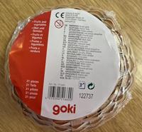 Goki groenten en fruit in een mand, 23dlg. - thumbnail