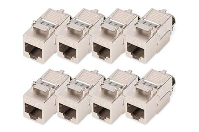 Digitus DN-93816-8 RJ45-inbouwmodule Keystone CAT 8.1 8 stuk(s) Digitus DN-93816-8 RJ45-inbouwmodule Keystone CAT 8.1 8 stuk(s)