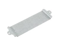 Weidmüller MOPL K3 NT FE Montageplaat (l x b) 44 mm x 156 mm Plaatstaal Zilver 1 stuk(s) - thumbnail
