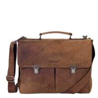 DSTRCT Wall Street Workingbag 15,6 inch-Brown - thumbnail