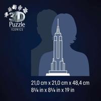Ravensburger Iconics 3D puzzel Empire State Building met licht - 216 stukjes - thumbnail