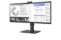 LG 34BQ77QC-B computer monitor 86,4 cm (34") 3440 x 1440 Pixels UltraWide Dual Quad HD LCD Zwart - thumbnail