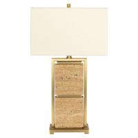 Richmond Tafellamp 'Meyra' Marmer, 72cm hoog - thumbnail