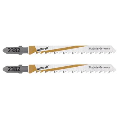 Wolfcraft Decoupeerzaagblad | HCS | L=100mm | T-Schaft | 2 stuks - 2382000