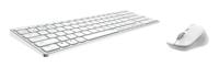 Rapoo 9700M Draadloos Multim. Blade Combo Set Wit QWERTY US - thumbnail