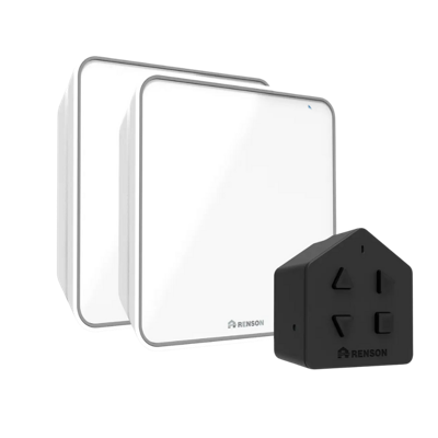 Renson Sense Ruimtesensorkit - 2x Sense Voor Flux Flat Wtw Units Renson Sense Ruimtesensorkit - 2x Sense Voor Flux Flat Wtw Units