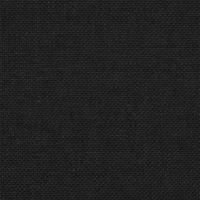 Bedframe met Gevoerd Hoofdgedeelte Zwart 200 x 200 cm - thumbnail