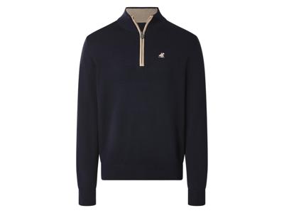 esmara Men Gebreide heren trui (Marineblauw, M)