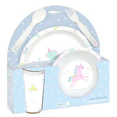 Kinderservies Safta Unicornio PVC Kinderservies Safta Unicornio PVC