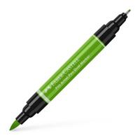 Faber Castell Tekenstift Pitt Artist Pen duo marker - 112 loofgroen - thumbnail