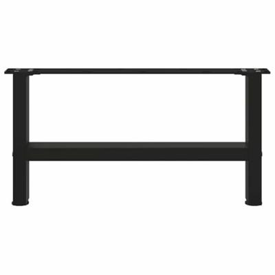 Salontafelpoten 2 st 3060 cm staal zwart