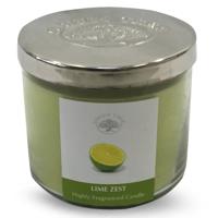 Green Tree Geurkaars Lime Zest (400 gram) - thumbnail