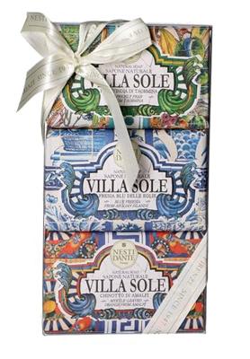 Nesti Dante geschenkset zeep villa sole 3x250gr.