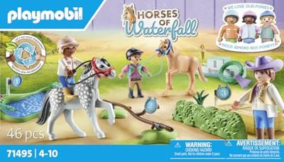 Playset Playmobil 71495 Horses of Waterfall - thumbnail