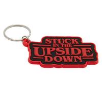 Stranger Things - Stuck in the Upside Down Keychain - thumbnail