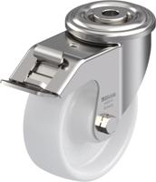 Blickle LEXR-PO 100XR-FI Zwenkwiel met rem Wieldiameter: 100 mm Draagvermogen (max.): 150 kg 1 stuk(s) - thumbnail