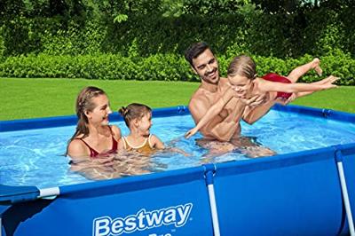 Bestway Zwembad rechthoek steel pro L259 x B170 x H61cm - thumbnail