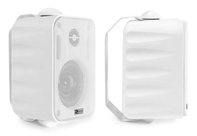 Power Dynamics BC30V 100V buitenspeakerset 3 inch 2x 60W IPX5 wit Power Dynamics BC30V 100V buitenspeakerset 3 inch 2x 60W IPX5 wit