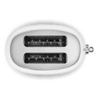 Smeg TSF01WHMEU broodrooster 2x2, mat wit - thumbnail