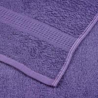 VidaXL Zeepdoekjes 10 st 30x30 cm 360 g/m² 100% katoen paars - thumbnail