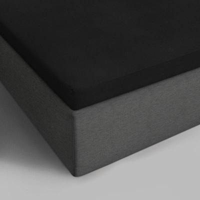 Dreamhouse Katoenen Topper Hoeslaken Zwart 140 x 200 cm