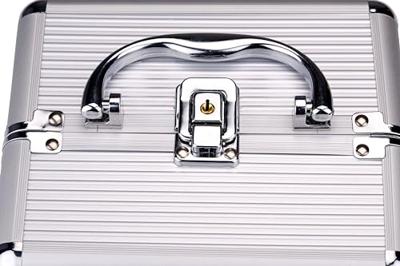 Make-up Koffer Zilver