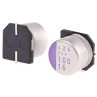 Panasonic Elektrolytische condensator SMD 100 µF 16 V 20 % (Ø) 10 mm 1 stuk(s) - thumbnail