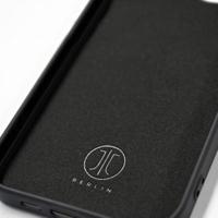 JT Berlin Pankow Soft Backcover Samsung Galaxy S25 Zwart Inductieve lading - thumbnail