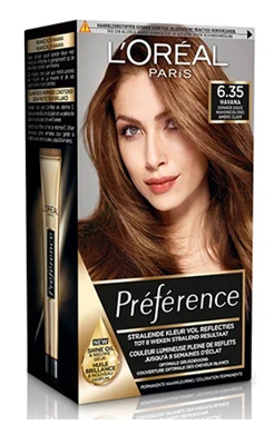 Preference 6.35 Havana donker goud mahonieblond 1 Set