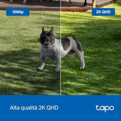Tapo C425 Outdoor camera accu, 4-pack | bewakingscamera voor buiten met magnetische basis, 2K resolutie, wifi, 10.000 mAh-batterij, 150 ° FOV, geen hub nodig, ondersteunt zonnepaneel, Alexa-compatibel