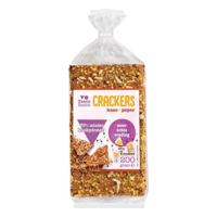 Less carb-high protein crackers kaas peper 200 Gram - thumbnail