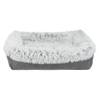 Trixie hondenmand harvey grijs / wit - thumbnail