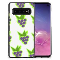 Samsung Galaxy S10 Silicone Case Druiven - thumbnail